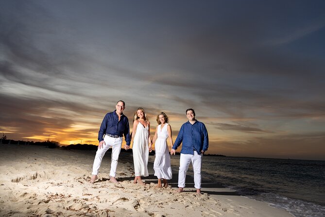 1 Hour Private Professional Portraits in Grace Bay Beach - The one-hour flow: meet at TKCA 1ZZ, shoot, then back again