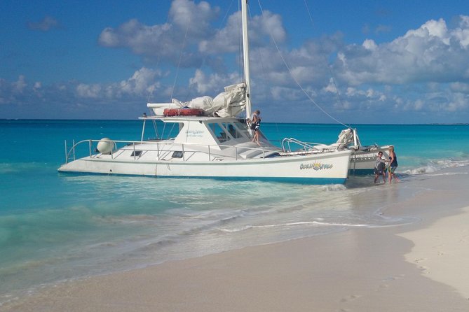2 Hour Private Sunset Catamaran Sailing Charter from Grace Bay, Providenciales - The catamaran sailing plan: 2 hours over clear water near Provo