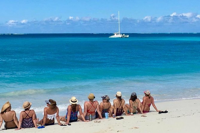 4 Hour Private Catamaran Sail and Snorkel from Grace Bay Beach, Providenciales - Stop 1, Grace Bay Beach: set your pace for sailing and snorkeling