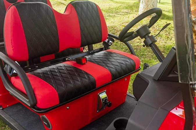 4 Seater Luxury Golf Carts Rental in Grand Turk - Your 8-hour day plan: drive, stop, reset, repeat