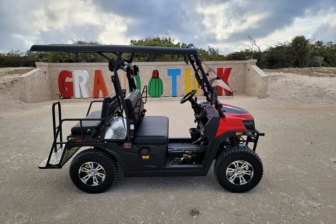 4Seater UTV Golf Cart in Grand Turk - Why Grand Turk Feels Bigger From a UTV Golf Cart