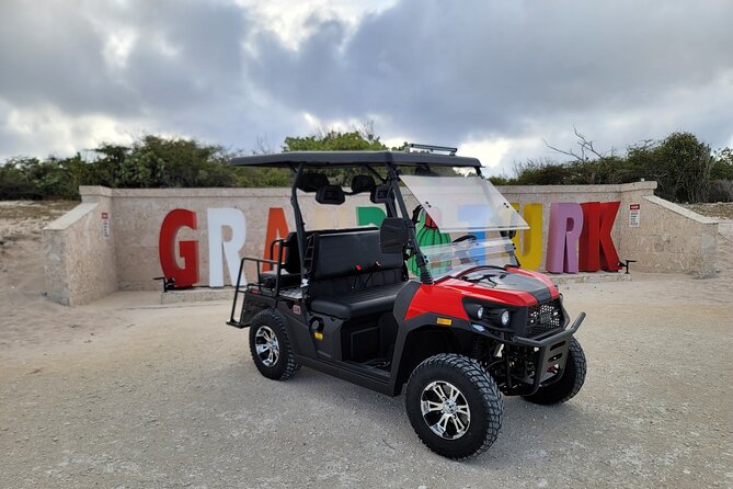 4Seater UTV Golf Cart in Grand Turk - Food and Beach Stops That Make the Day Worth It