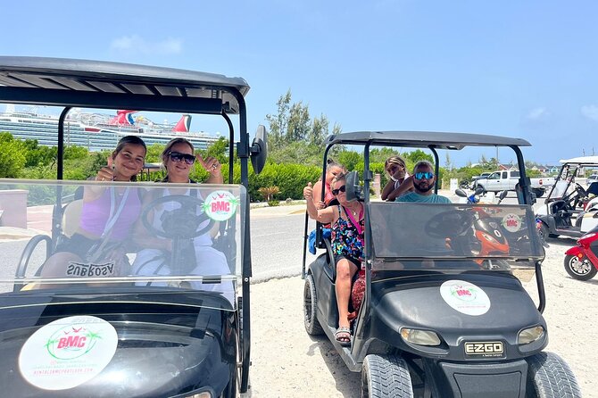 BMC Rentals -Golf Carts & Jeep Wrangler in Grand Turks - Picking Up at the Port: Easy When You Know the Pattern