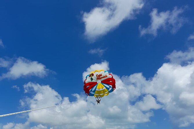 Capt Marvin Watersports / Parasail - Private Tour - Waterfront pickup to the safety briefing, how the ride starts