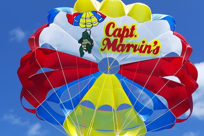 Capt Marvin Watersports / Parasail - Public Tour - Finding Your Boat on Grace Bay, Right Where You Are