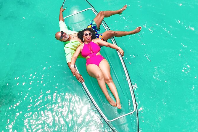 Clear Kayak Drone Photoshoot - Where It Usually Happens: Beaches on Providenciales With Clear-Water Potential