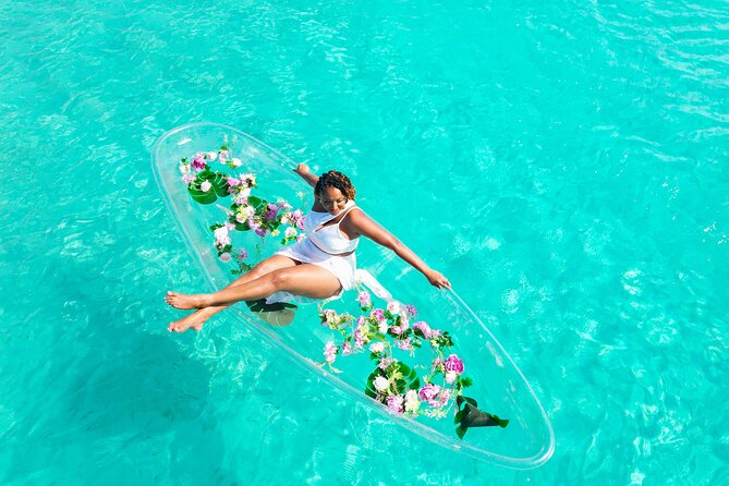 Clear Kayak Singles Basic Shoot Grand Turk island - The 20 to 30 minutes on the clear kayak: what actually happens