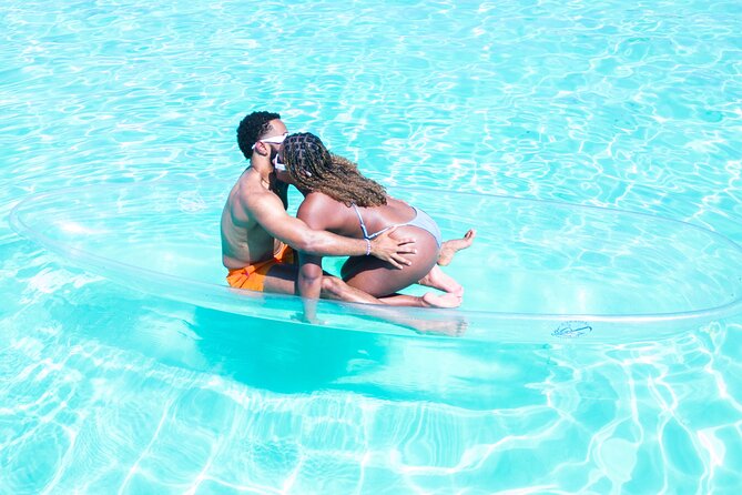 Couples Clear Kayak PhotoShoot Grand Turk Island - Clear Kayak Portraits on Grand Turk, With a Drone in the Mix