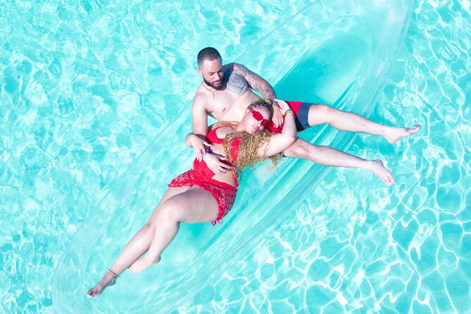 Couples Clear Kayak PhotoShoot Grand Turk Island - What You Get: Raw Photos, Edited Images, and Delivery Timing