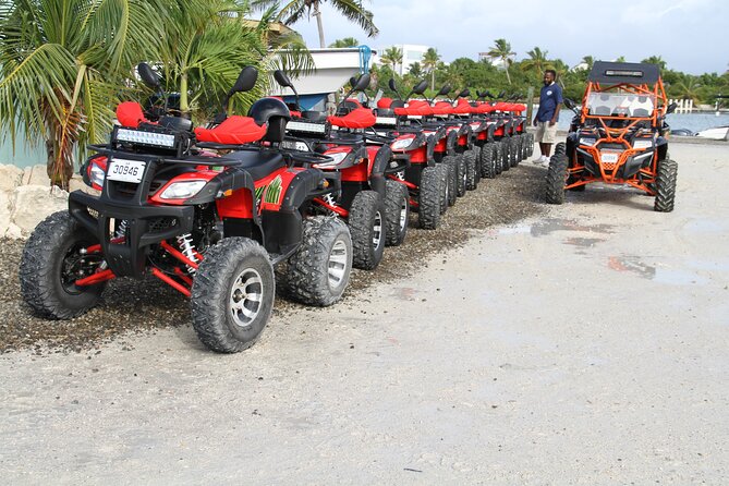 Famous East Island ATV Tour - Flamingo Lake and Turtle Tail Drive: pictures plus stories at each pull-over
