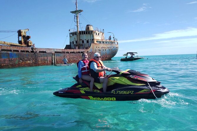 FAMOUS SHIPWRECK, Tiki Bar & Iguana Island Private Jet Ski Tour - Sea conditions, learning on jet skis, and why your guide matters
