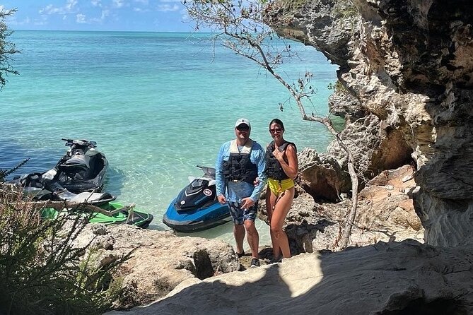FAMOUS SHIPWRECK, Tiki Bar & Iguana Island Private Jet Ski Tour - The Tiki Bar question, where the social stop fits
