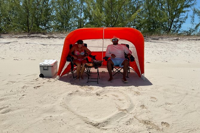Full-Day Private Island Getaway in the Turks and Caicos Islands - Lunch, sandwiches, and local beer without turning it into a scramble