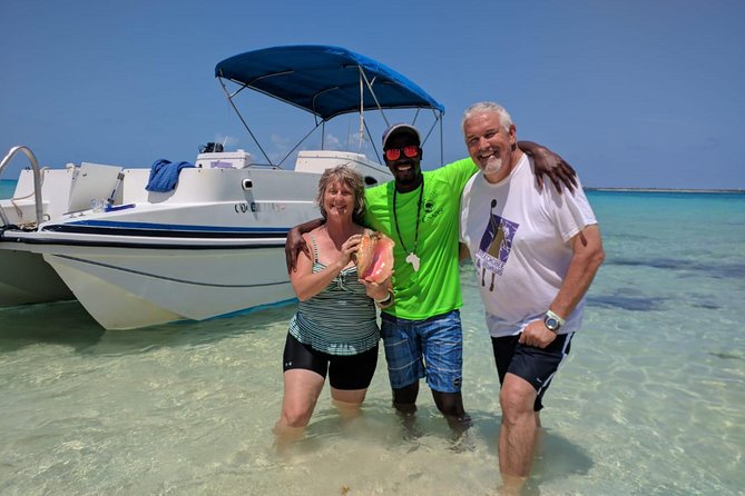 Gibbs Cay Stingray and Conch Dive Adventure - Wading with Southern Stingrays in Knee-Deep Water