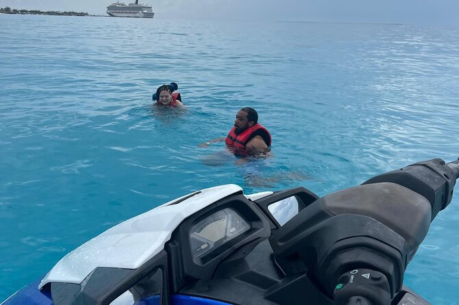 Grand Turk Jet Ski Rentals, AquaJets - Getting there without drama, pickup and a mobile ticket