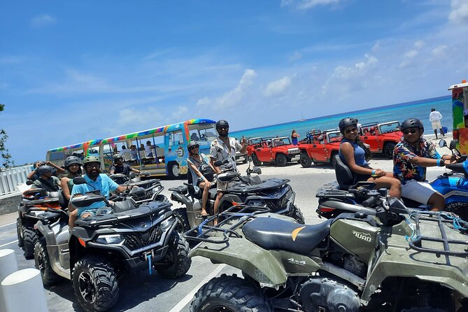 GRAND TURK: Luxury ATV Adventure Tour - Getting to the meetup in Cockburn Town from the port
