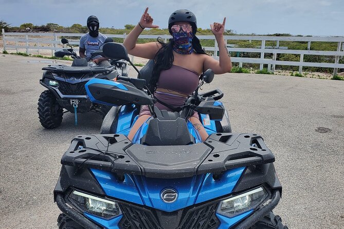 GRAND TURK: Luxury ATV Adventure Tour - The ride itinerary: Front Street, Ridge Trail, Lighthouse, and North Creek