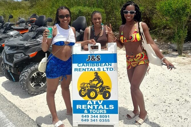 GRAND TURK: Luxury ATV Adventure Tour - Photo stops, flamingos, and the reality of donkeys and dogs