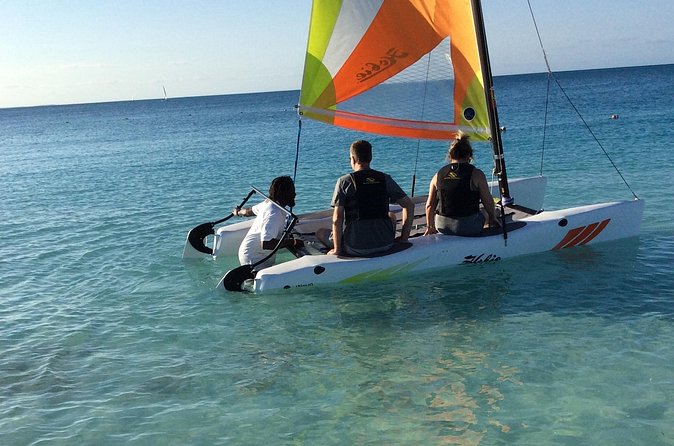 Hobie Cat Sailing Lesson - Hands-On Steering, Q-and-A, and What to Ask Your Captain
