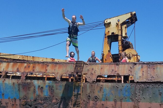 Jet Ski Shipwreck and Private Island Excursion - The One-Hour Segment: Ghost Ship Viewing, Speed, and Quick Stops