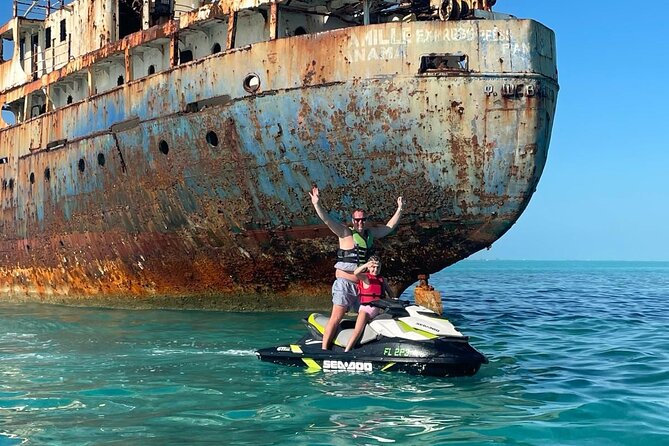 Jet Ski Tour or Jet Ski Rental in Providenciales - The cliff jumping moment, and how to decide if you will do it