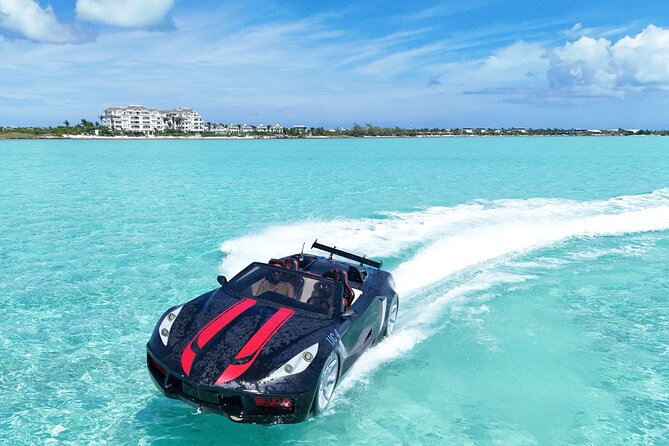 JetCar Drone Photo Video Shoot experience in Turks Caicos - The Ride Experience, Poses, and How Speed Changes the Look