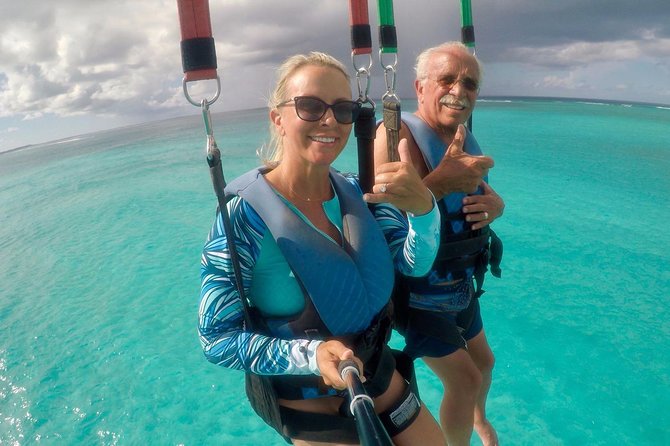 Key to the Sea Parasailing- Birds Eye View of the Best Beach in the world - In the Air: How the 12 to 15 Minutes Feels, and How Dipping Works