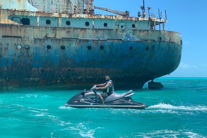 Lunch Seafari to pristine cays, shipwreck and lunch at TIKI BAR - What the Jet Ski ride really asks of you (and how to make it easier)