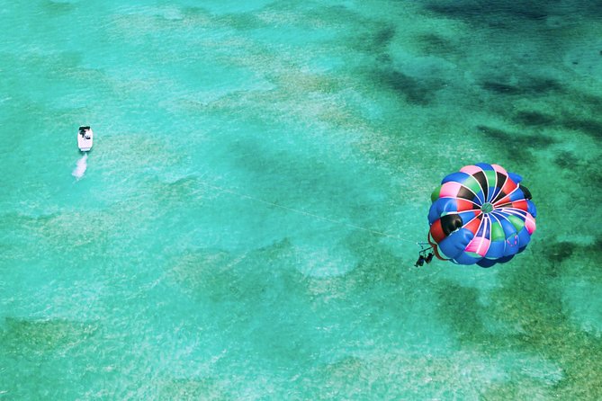 Parasailing Adventure from Providenciales in Turks and Caicos - Meeting Grace Bay Watersports Where the Action Is (Beach Pickup)