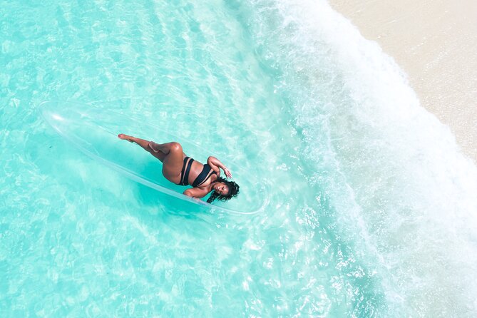 Premium Clear Kayak Shoot Grand Turk Island - The private beach near the cruise port, plus rum punch