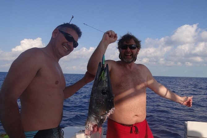 Private 1/2 Day Afternoon Bottom Fishing Charter on "Shady Grady" - Boat comfort in Turks and Caicos is not a small detail