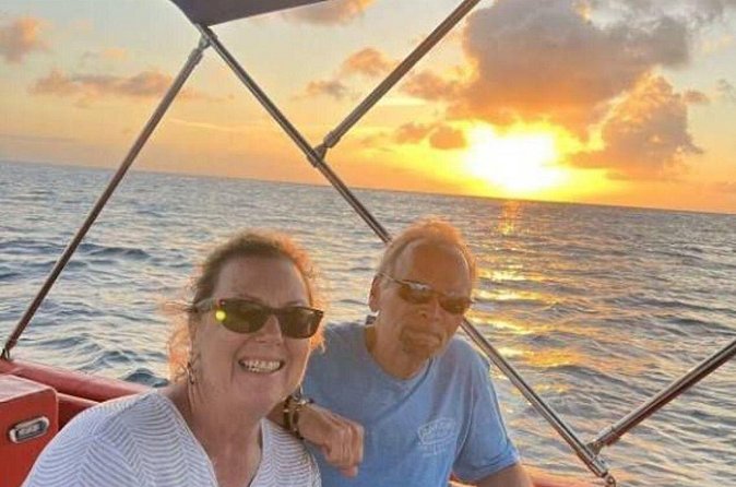 Private 2Hour Champagne Scenic Sunset cruise - Stop 2: Leeward Point Views Toward Emerald Reef and Grace Bay’s Start