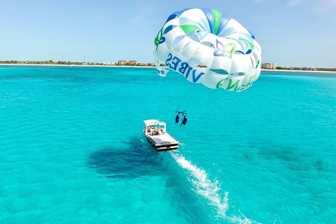 Private 4hr Parasail - Snorkel & Water-Sports Adventure, Turks and Caicos - A private 4-hour parasail and snorkel charter in Providenciales: the real appeal