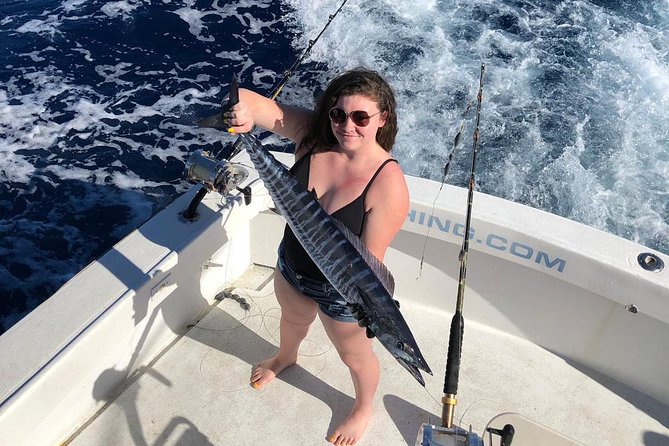 Private 6hr Deep Sea Fishing Charter on "Angler Management" - Angler Management in Providenciales: built to reach fish fast, stay comfy
