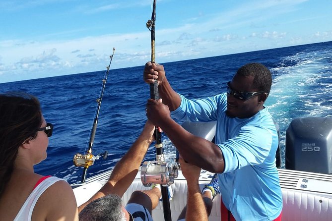 Private 6hr Deep Sea Fishing Charter on "Angler Management" - Getting to Turtle Cove Marina: pickup in Grace Bay, no drama once you confirm