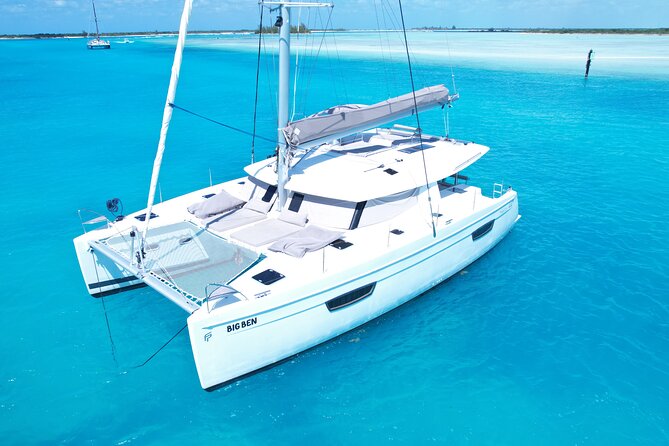 Private Afternoon Tour Catamaran 44 Big Ben - Pine Cay: Deserted Beach Time, Swimming, and a Simple Start That Works