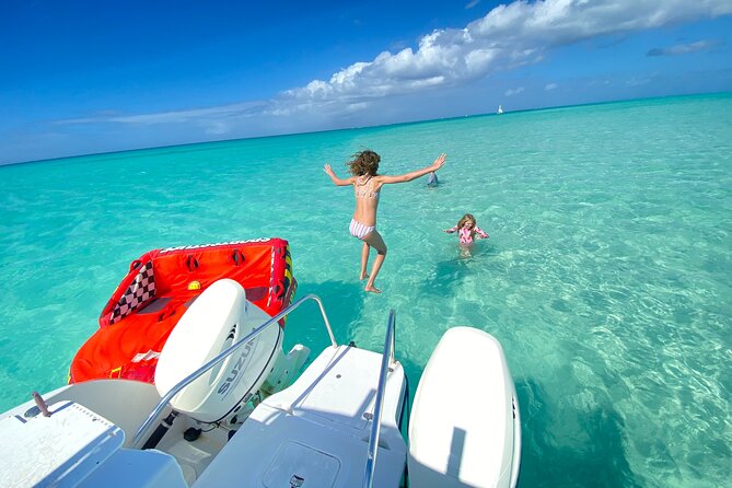 Private Boat Island Hopping & Snorkeling in Turks & Caicos 4Hrs - Little Water Cay and Half Moon Bay beach time, plus those rock iguanas