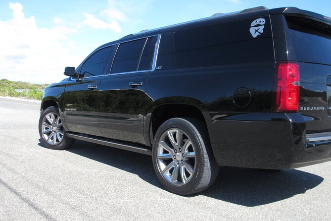 Private Luxury SUV Transfer Providenciales Airport (ONE WAY) - Price and Value for Groups Up to 6