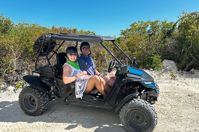 Providenciales ATV/UTV Beach Bounce Tour - Stop 1: Long Bay Hills and The Hole cenote, your first true nature moment