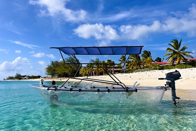 Sip & Sea Mangrove Glass Boat Tour Grand Turk Island - What’s Included (and Why It Matters): Clear Boat and Life Vests