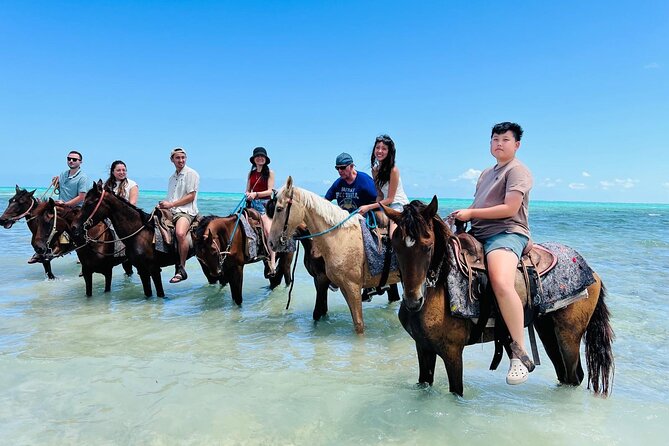 Small Group Horseback Riding Adventure in Caicos Islands - Riding the Shoreline: What the Beach Part Really Feels Like