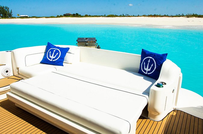 Sunset Dinner Cruise Private Group - Deck comfort: outdoor seating, wet bar, and sunpads
