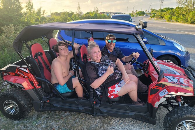 Trail Master UTV, 4 Seater - Grand Turk - Vehicle Specs That Matter: Roof Shade, Seating, Cargo, and Weight Limits