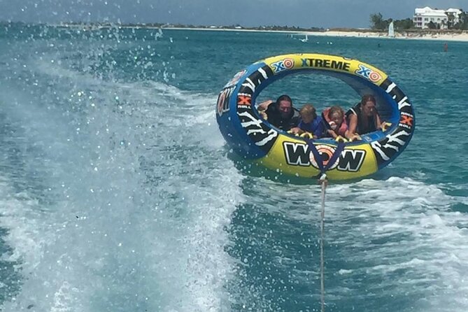 Wow Extreme Tube on Gracebay Beach Turks and Caicos Islands - Price and value: $73 for a short hit of adrenaline