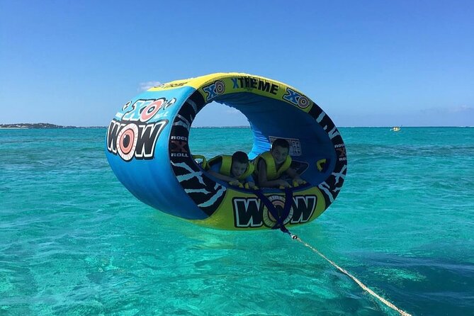 Wow Extreme Tube on Gracebay Beach Turks and Caicos Islands - Should you book WOW Extreme Tube on Grace Bay?